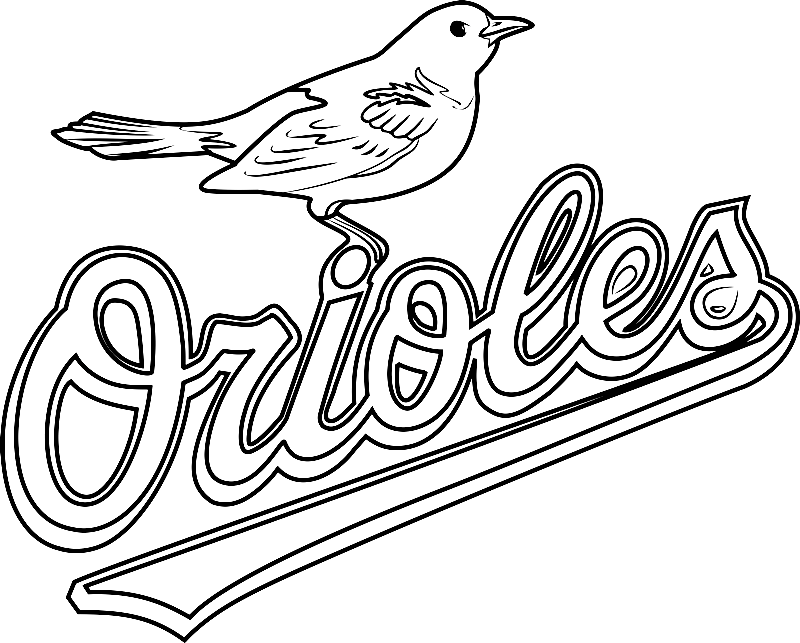 Baltimore Orioles-logo van MLB