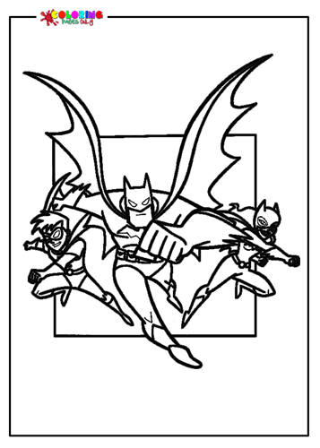 Batman-Catwoman-y-Robin-de-Batman
