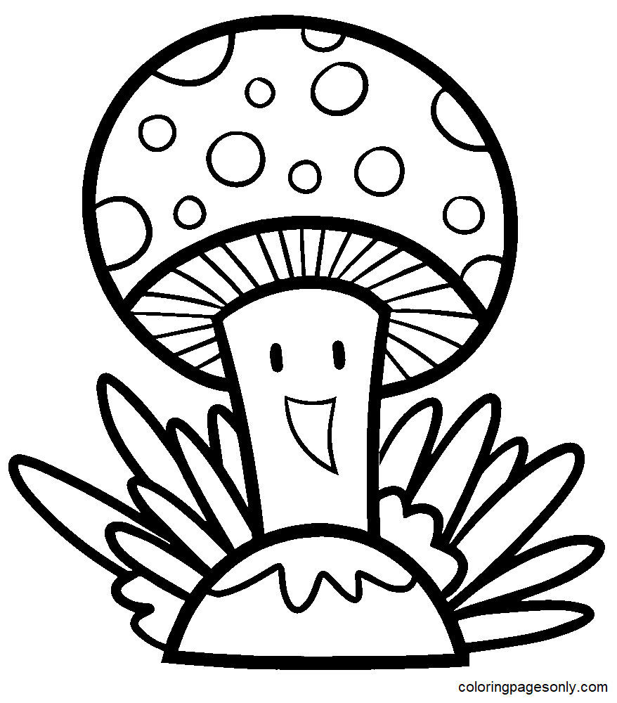 蘑菇卡通搞笑蘑菇