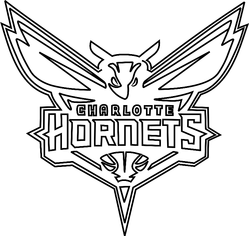 Charlotte Hornets-logo van NBA