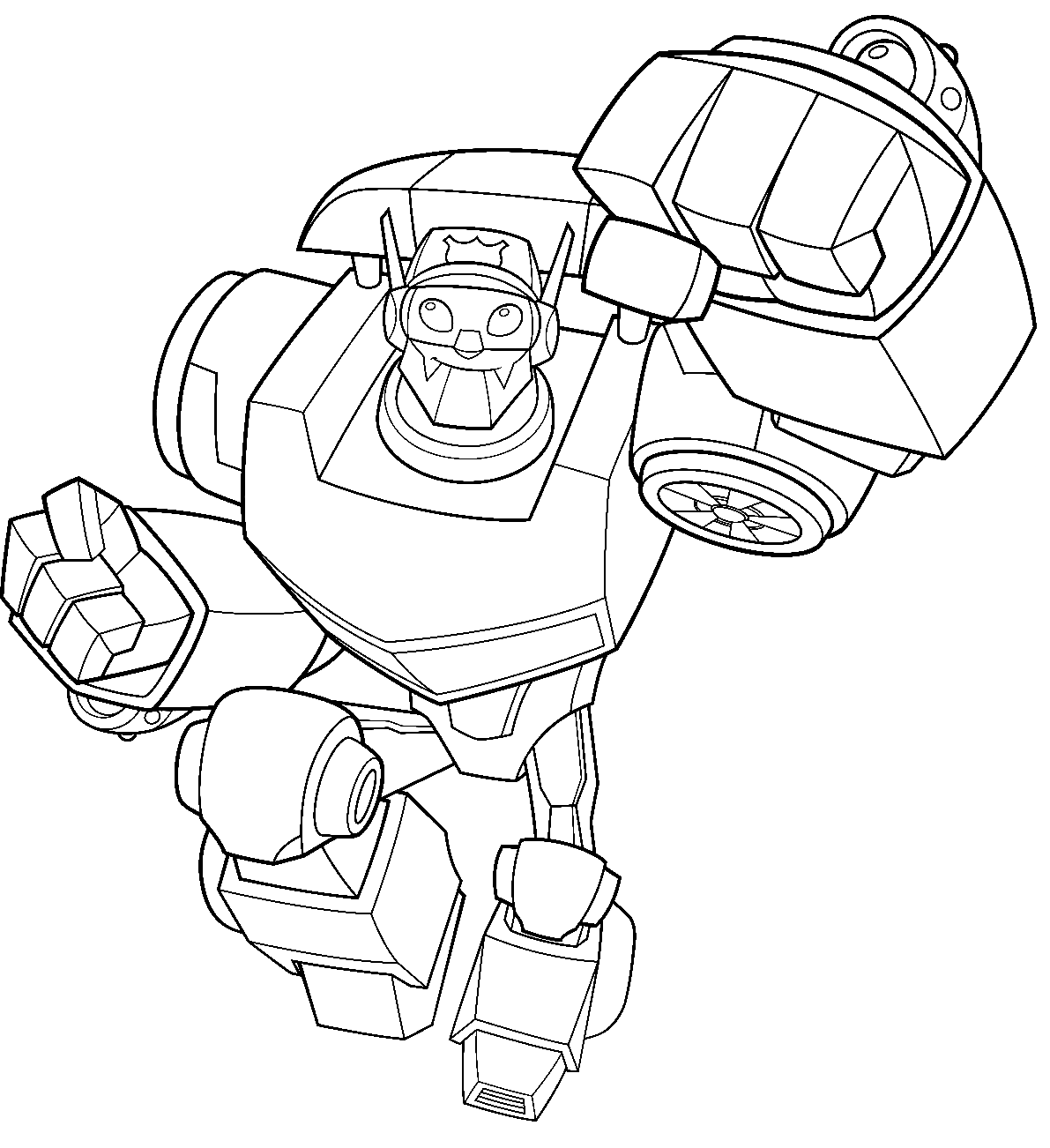 Chase From Transformers Rescue Bots Coloring Page Pri - vrogue.co