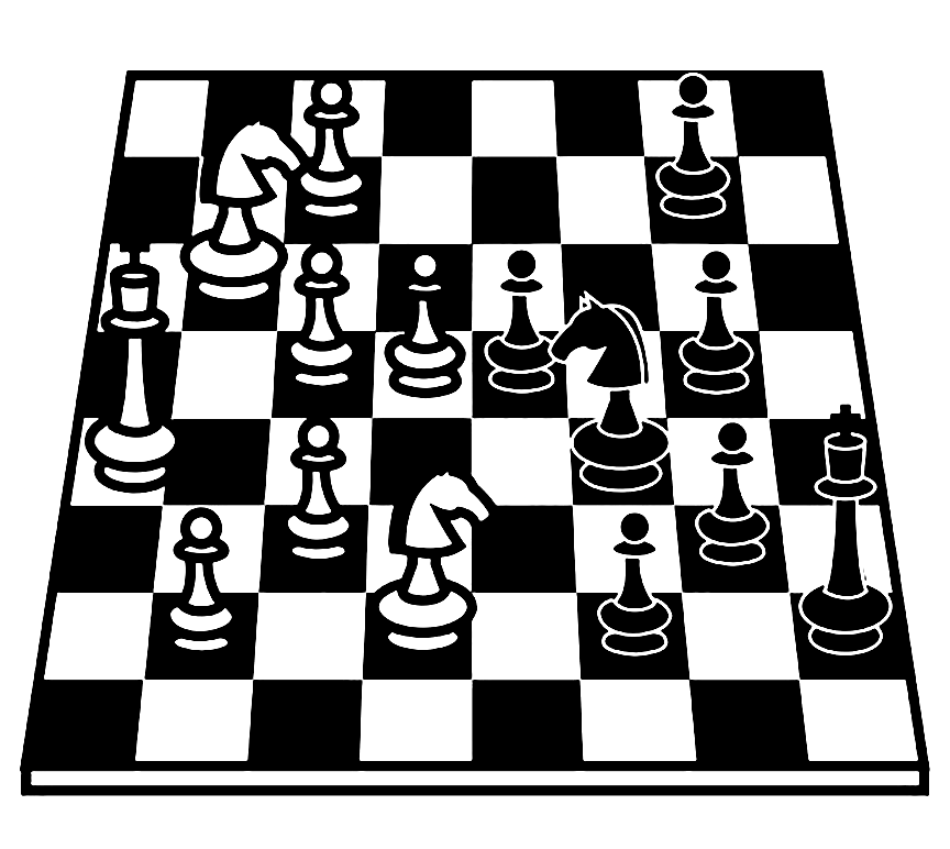 Schachbrett für Kinder von Chess