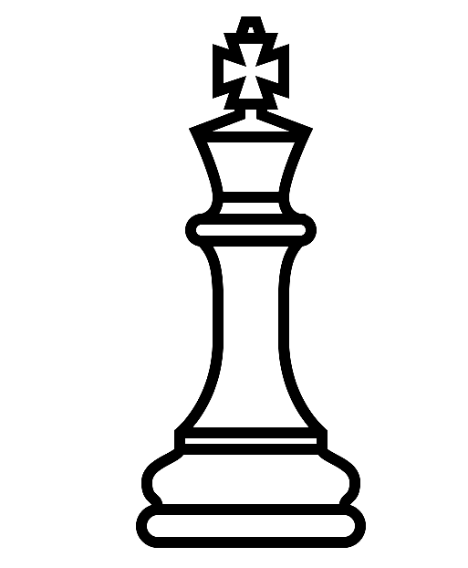 Roi d'échecs des échecs