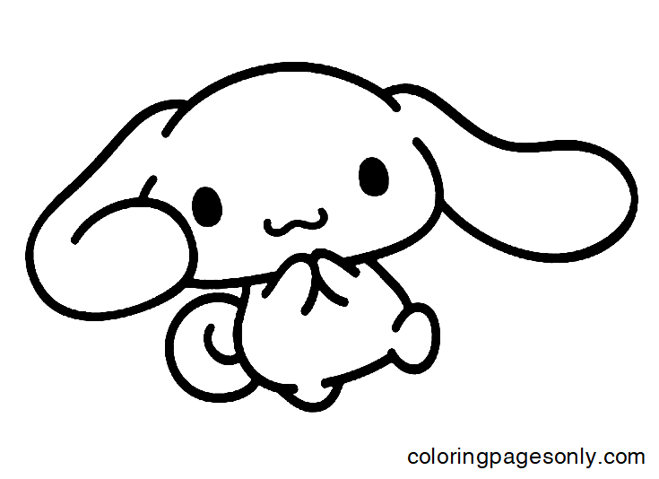 Cinnamoroll Pictures Coloring Page Free Printable Coloring Pages