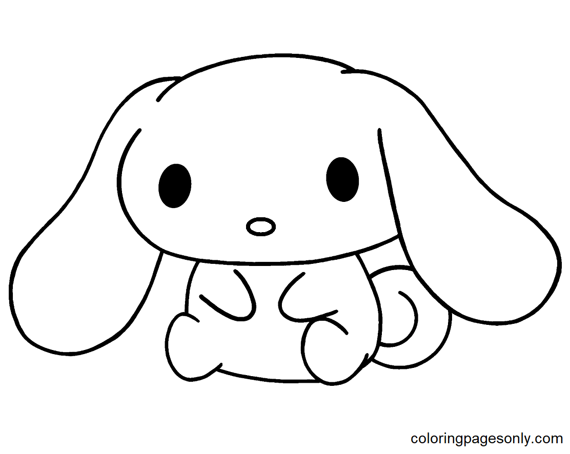 free cinnamoroll coloring pages