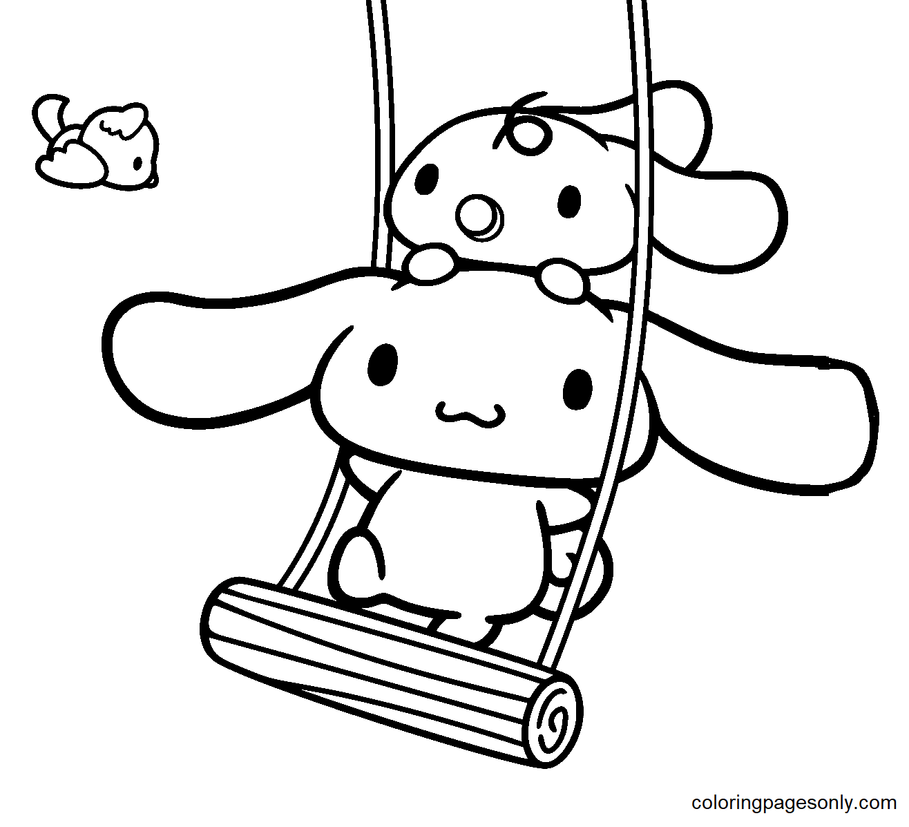 Cinnamoroll Coloring Pages - Free Printable Coloring Pages