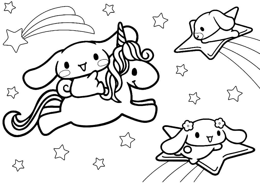 78 Pagine Da Colorare Di Cinnamoroll ColoringPagesOnly