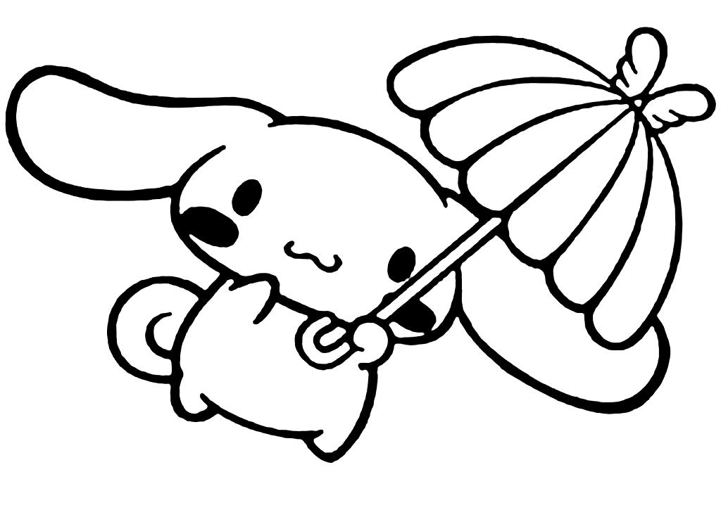 Printable Cinnamoroll Coloring Pages