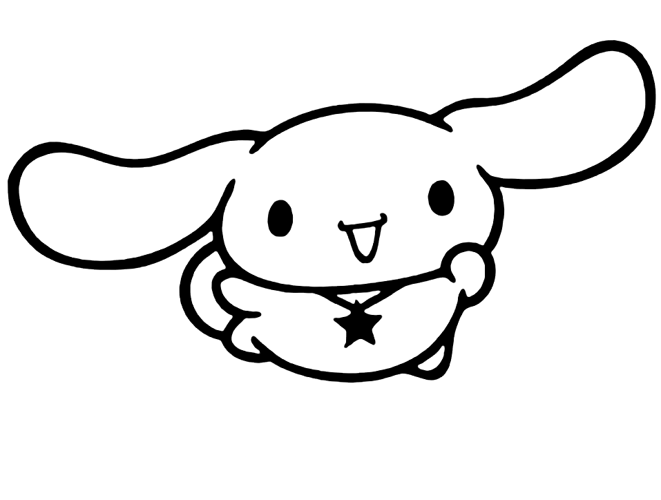 Cute Cinnamoroll Coloring Pages