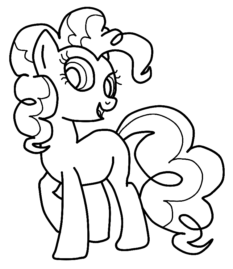 Free Pinkie Pie Coloring Pages