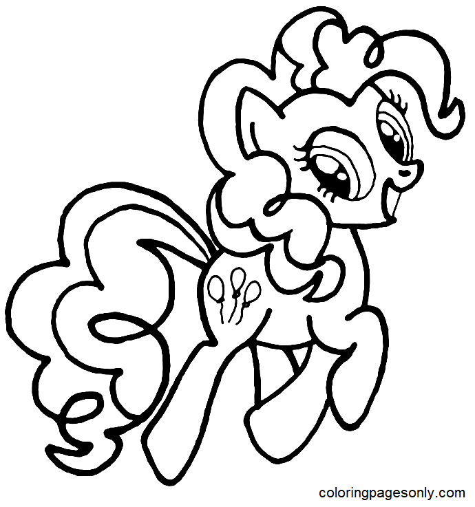 Pinkie Pie para imprimir gratis de Pinkie Pie