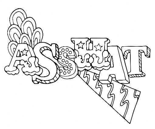 Free Swear Word Adults Coloring Page