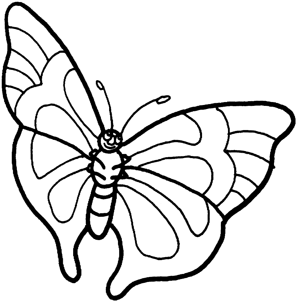 Grappige vlinder voor kinderen van Butterfly