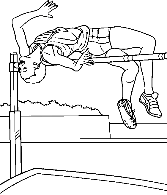 Прыжок в высоту из легкой атлетики