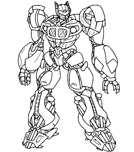 Huge Rescue Bots Coloring Page