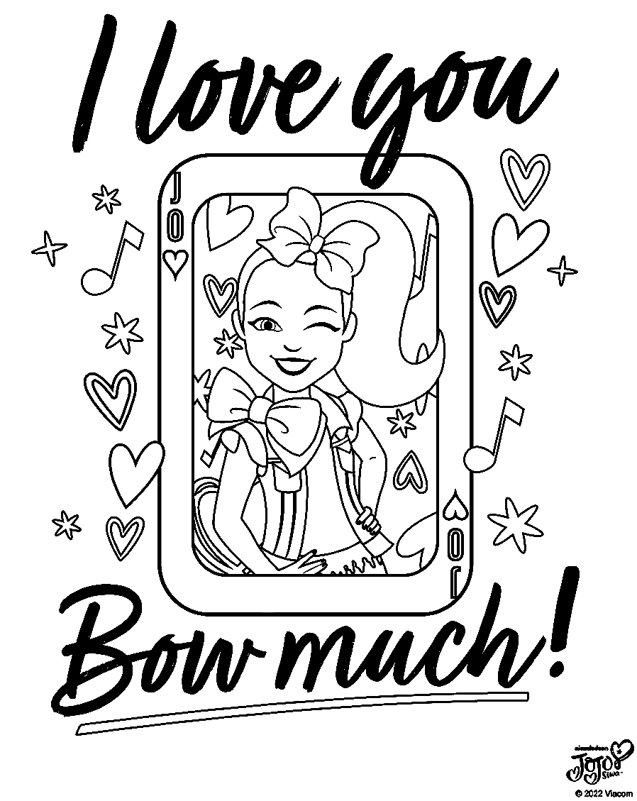 „I Love You Bow“ von Jojo Siwa