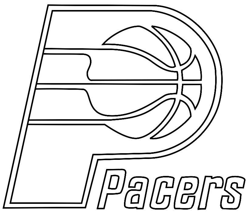 Logo des Indiana Pacers de la NBA