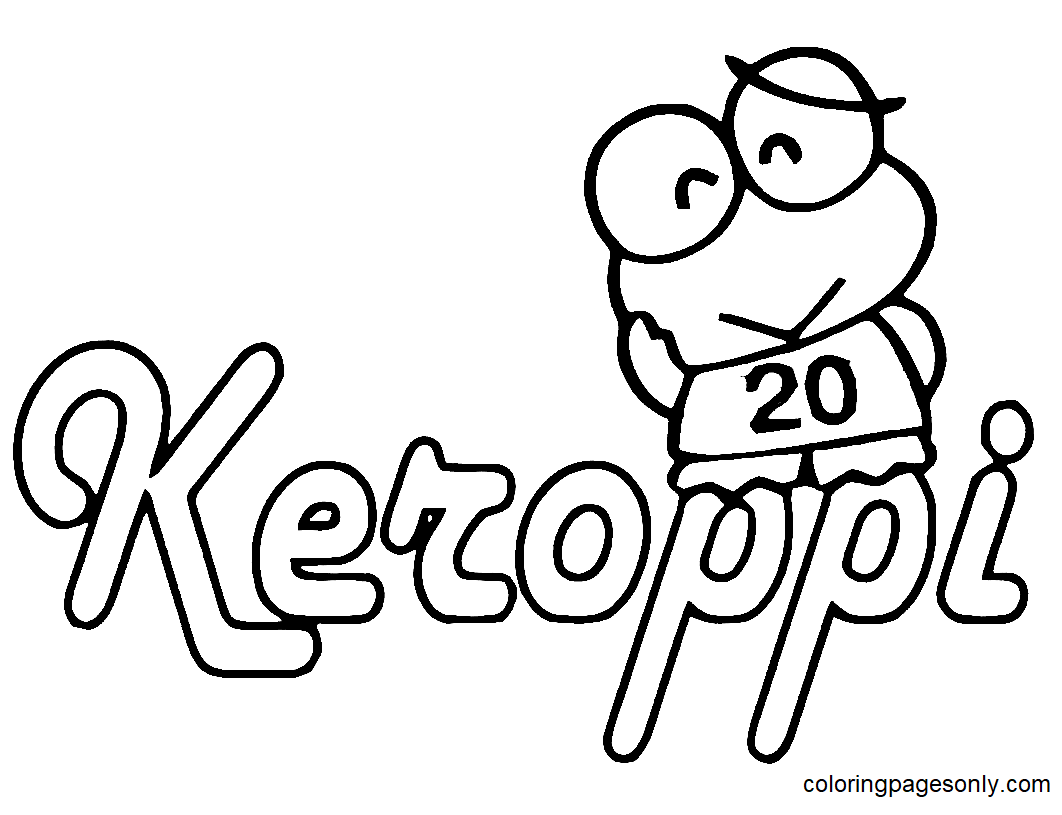 Keroppi imprimable gratuitement à partir de Keroppi