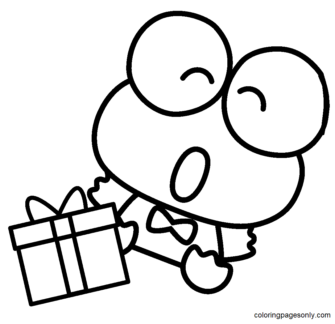92 Free Printable Keroppi Coloring Pages