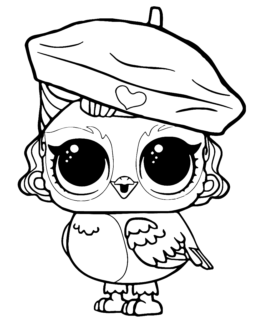 LOL Pets Angel Wings Coloring Page