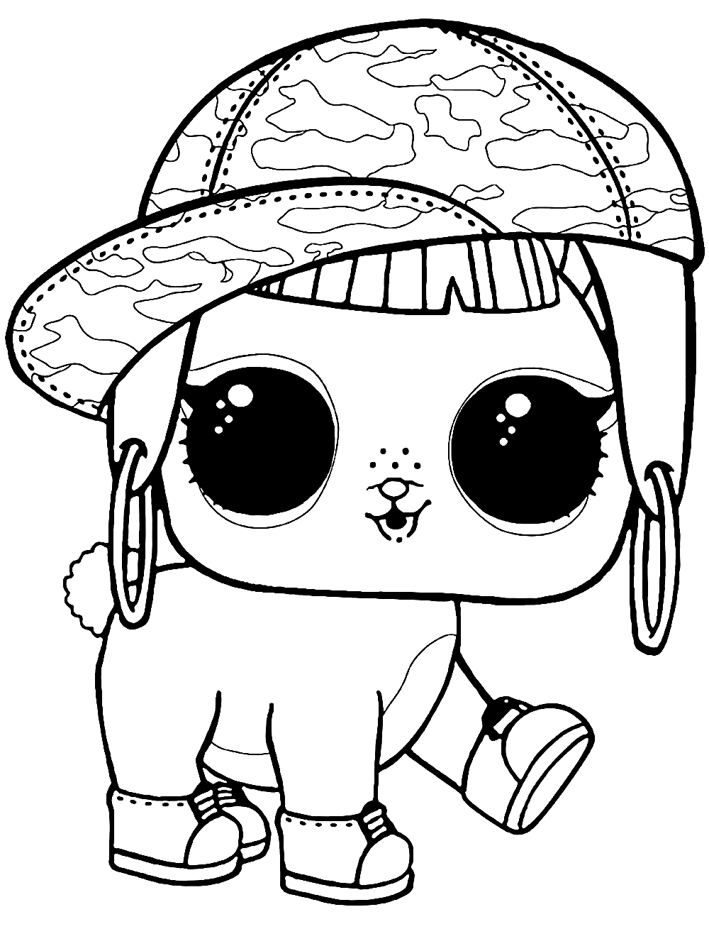 LOL Pets Bunny Hun Coloring Pages