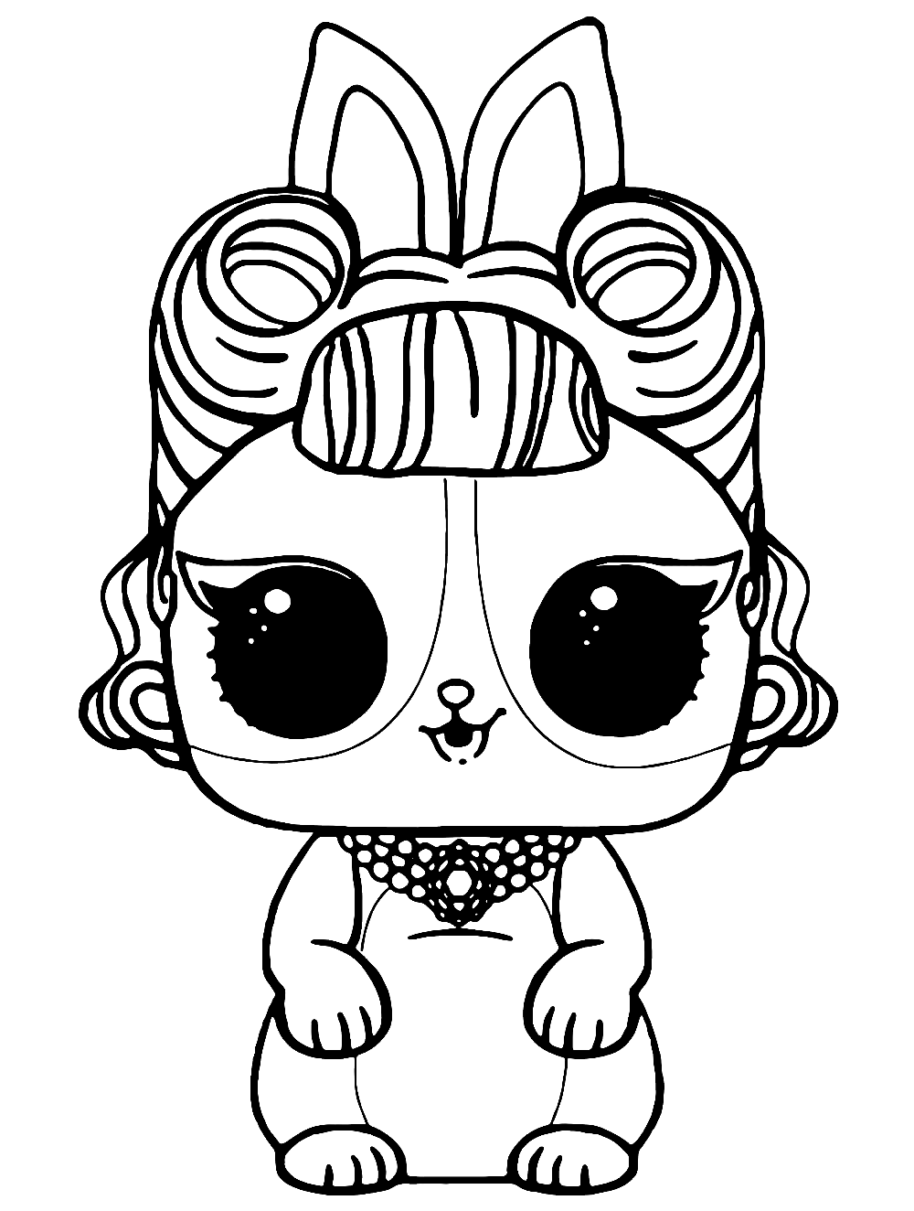 LOL Pets Jitter Critter Coloring Page