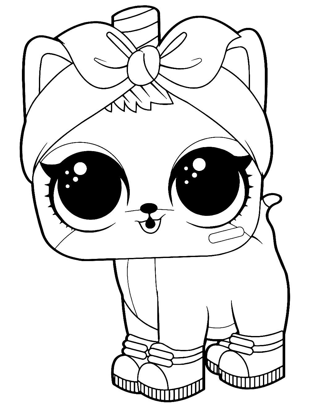 LOL Pets Purrs Coloring Pages