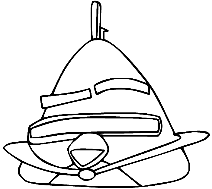 Lazer Bird Coloring Pages