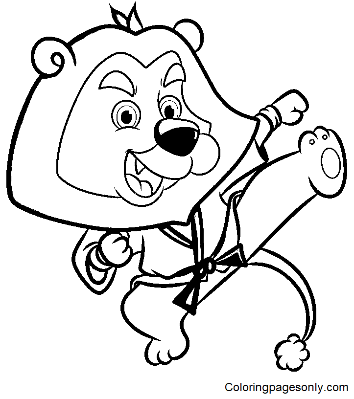40 Karate Coloring Pages - ColoringPagesOnly.com