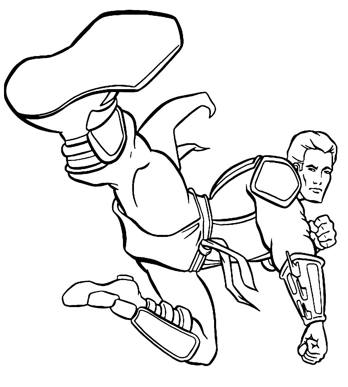 Martial Arts Free Printable Coloring Pages