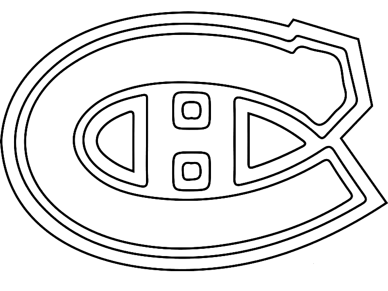 Montreal Canadiens-logo van NHL
