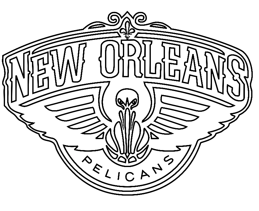 Logotipo do New Orleans Pelicans da NBA