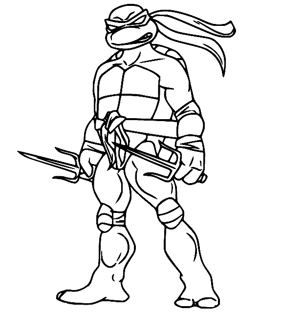 Tartarugas Ninja para Colorir - Como Desenhar Bem Feito