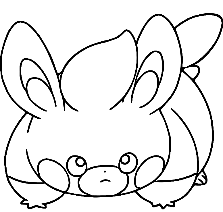 Pawmi Coloring Page