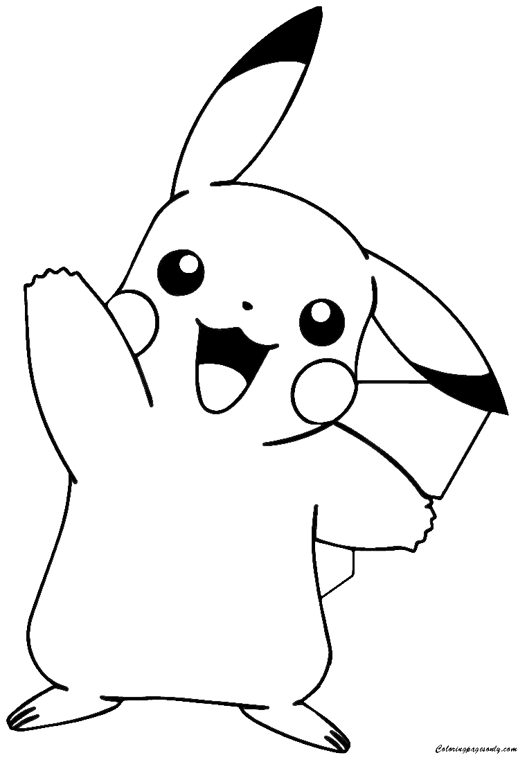 Pokémon GO Pikachu che saluta dai personaggi Pokemon