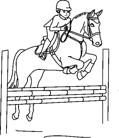 Afdrukken Paardensport van Paardensport