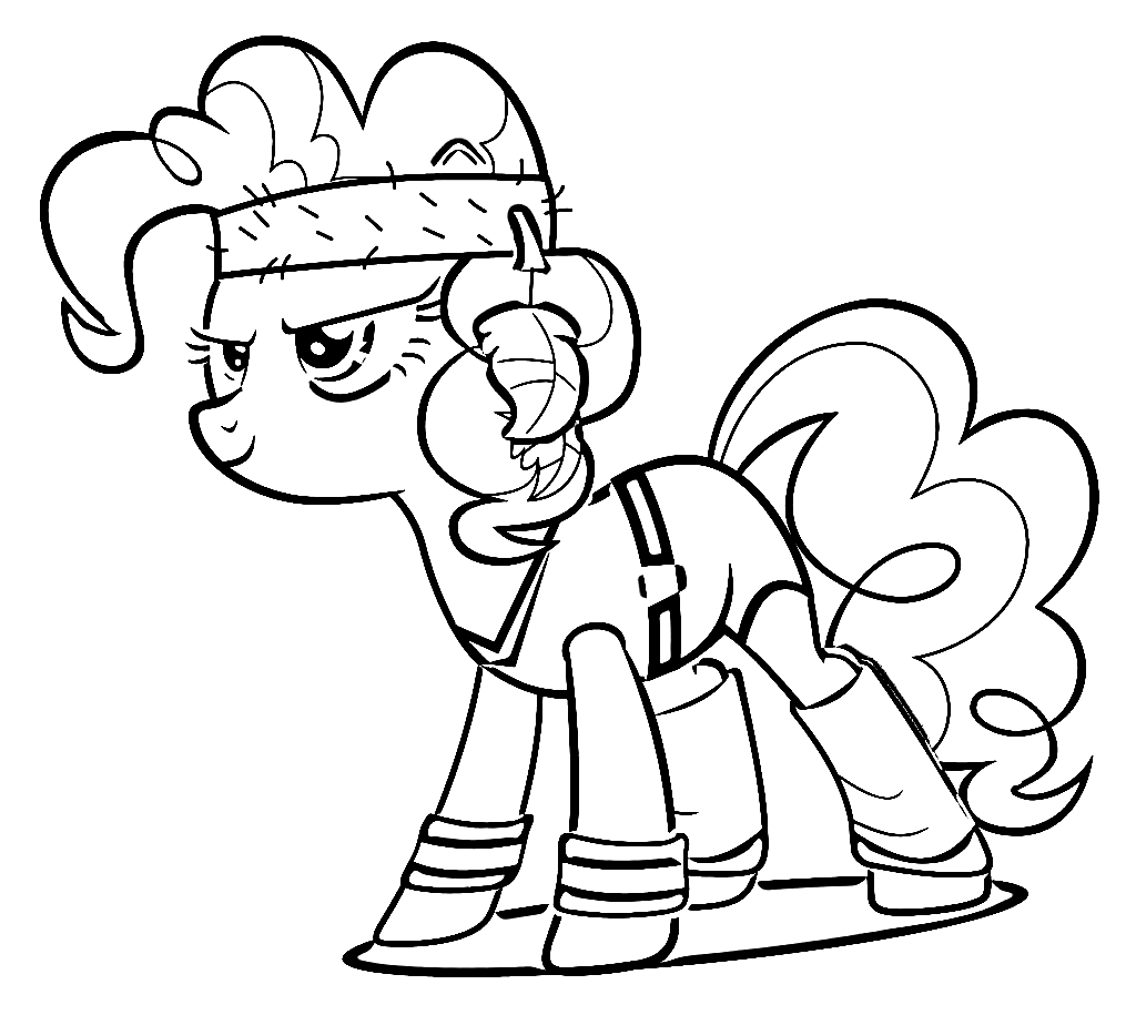 Print Pinkie Pie Coloring Pages