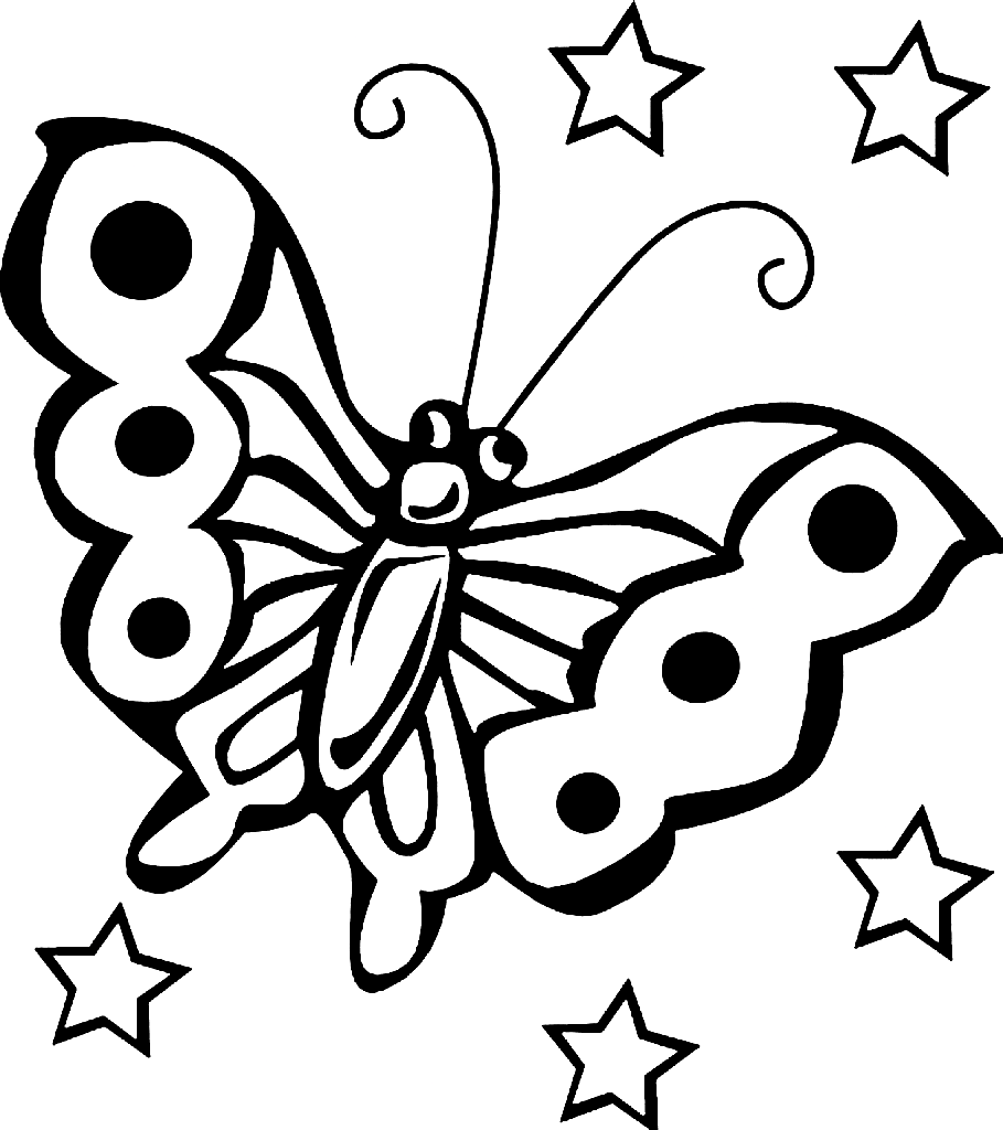 Mariposa Imprimible Gratis de Mariposa