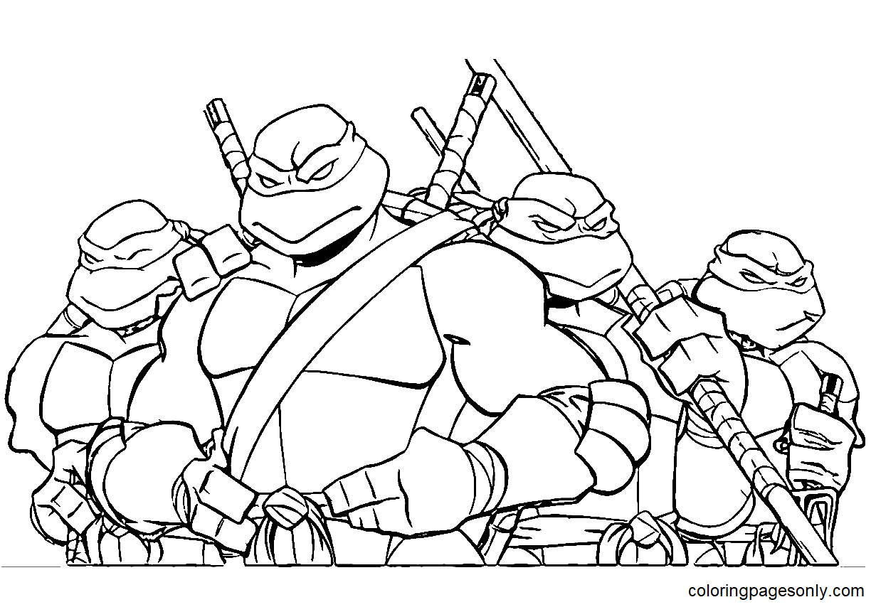 Tortues Ninja imprimables de Tortues Ninja