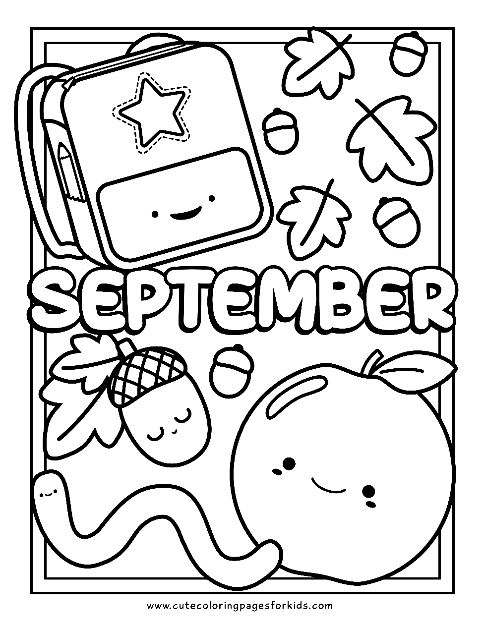 Printable September Sheets from September