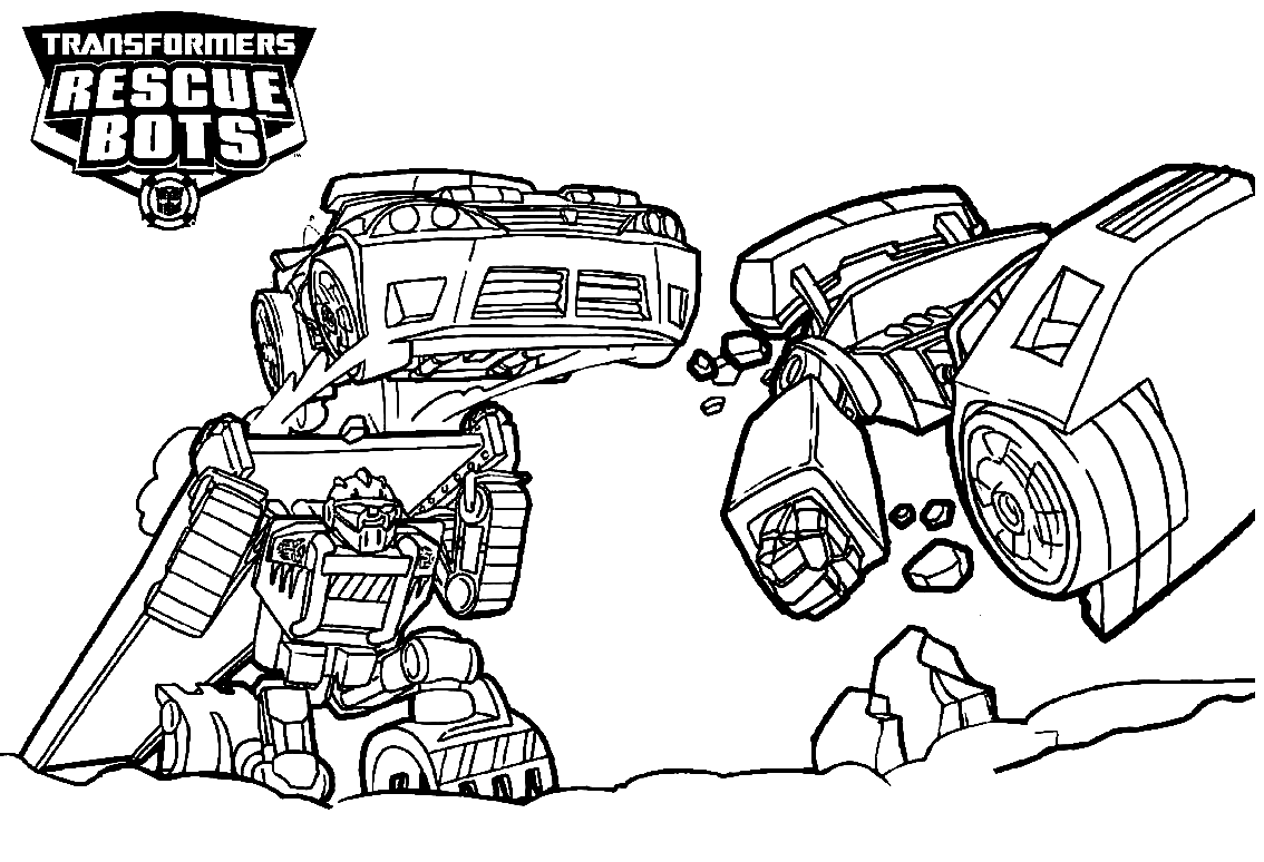 Druckbare Transformers Rescue Bots von Rescue Bots