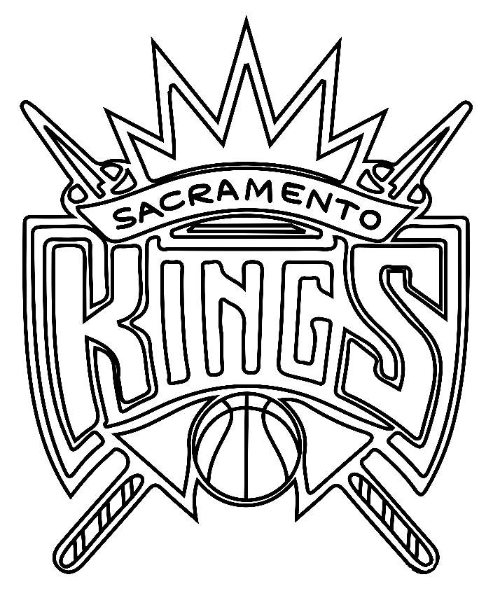 Logotipo do Sacramento Kings da NBA
