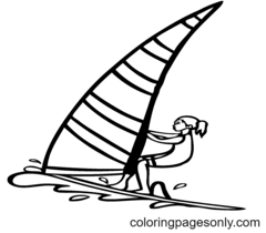 Sailing Coloring Pages