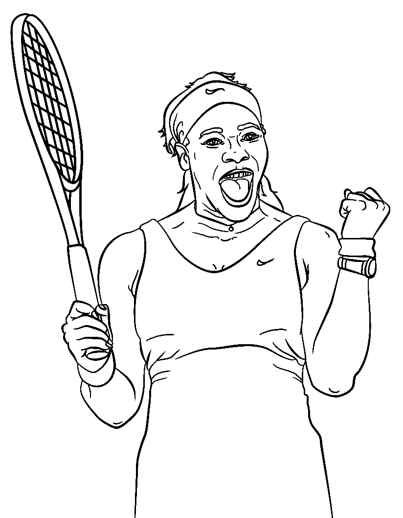 Serena Williams del tennis
