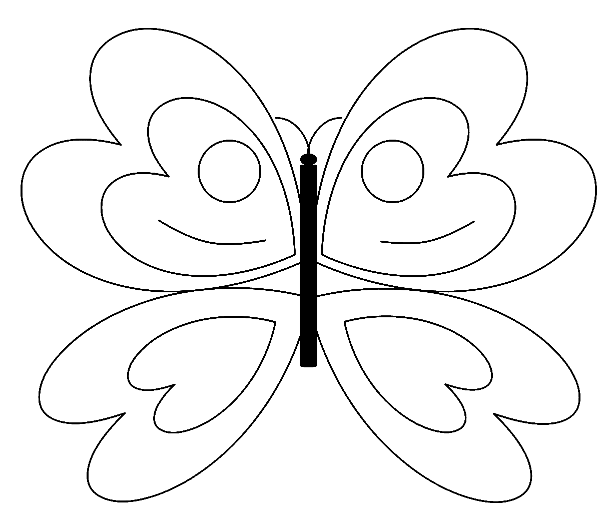 Papillon simple de Butterfly