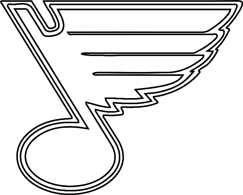 Tampa Bay Lightning Logo coloring page