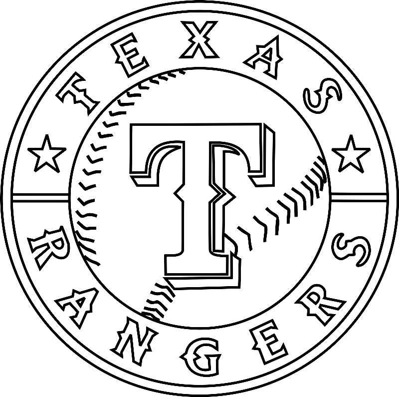 Logo dei Texas Rangers della MLB