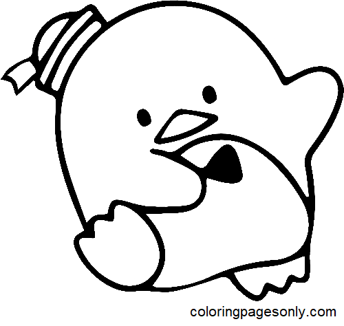 Sanrio Tuxedo Sam Coloring Page Printable Coloring Page For Kids ...