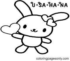 Usahana Coloring Pages
