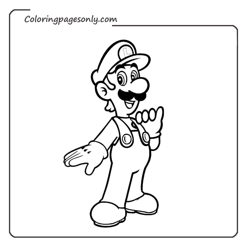 Luigi from Super Mario Bros